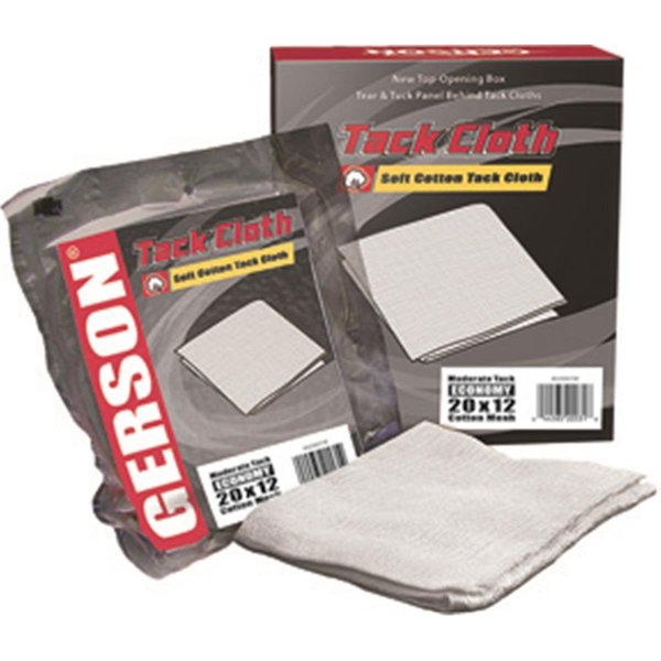 The Gerson Companies Gerson 20001W Tack Cloth- Light Tack; Economy 20 X 12 Mesh; White Cotton GER-20001W